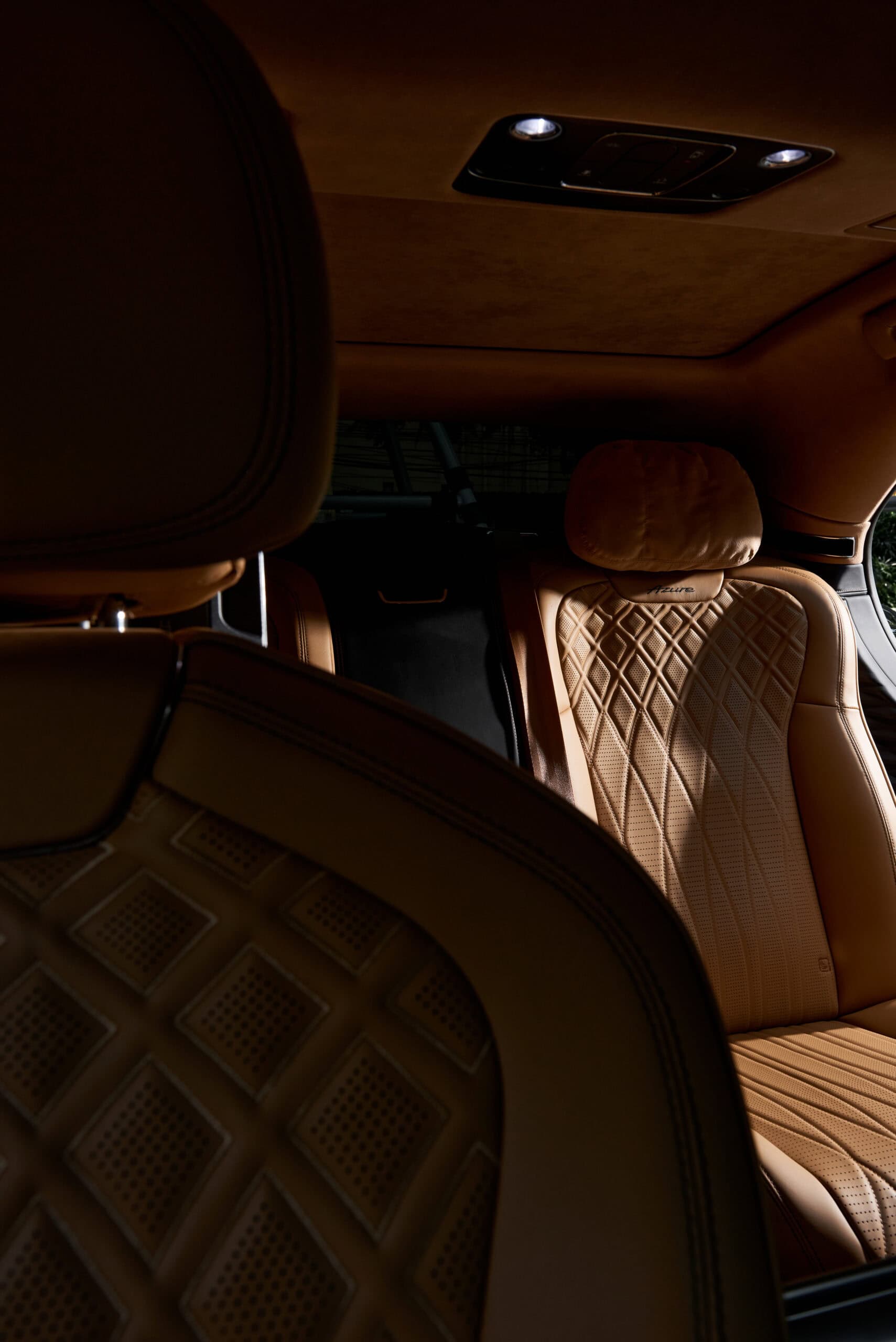 Luxury Car Rental Milan interior shot showcasing Carleone limousine service in Bangkok, Thailand for premium airport transfers and chauffeur-driven services.